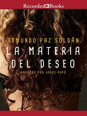 cover image of La Materia Del Deseo (Matter of Wishing)